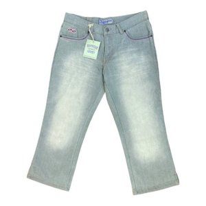 Lady Enyce Women's Vintage 90s Blue Denim Jeans